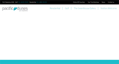 Desktop Screenshot of pacificdunes.com.au